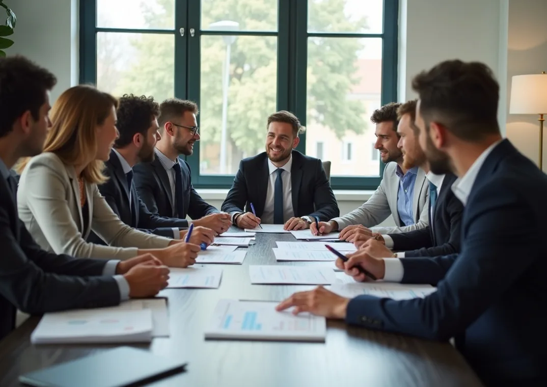 Ambitious business planning session